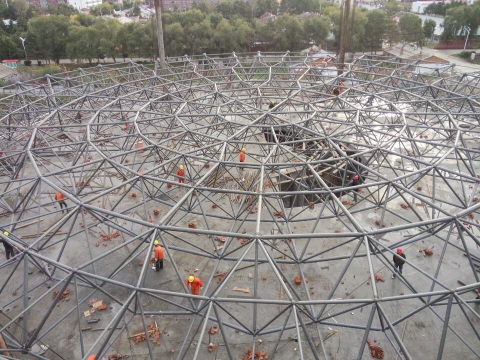 武汉全民健身中心网架